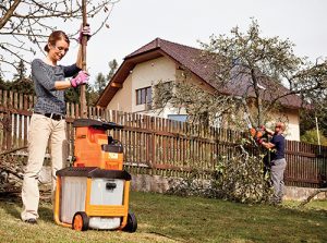 Drtič Powercut 2500 s vysoce odolnými noži ze speciální oceli.