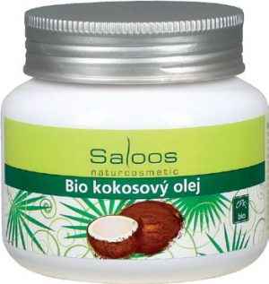 mandlový, meruňkový nebo čistý bio kokosový olej Saloos.
